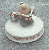 Two 1981 Ziggy Christmas items